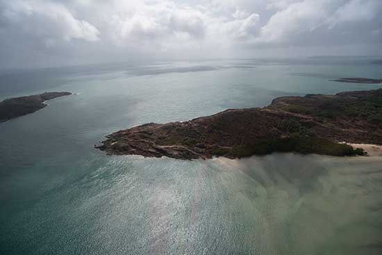  Top of Australia from the air 